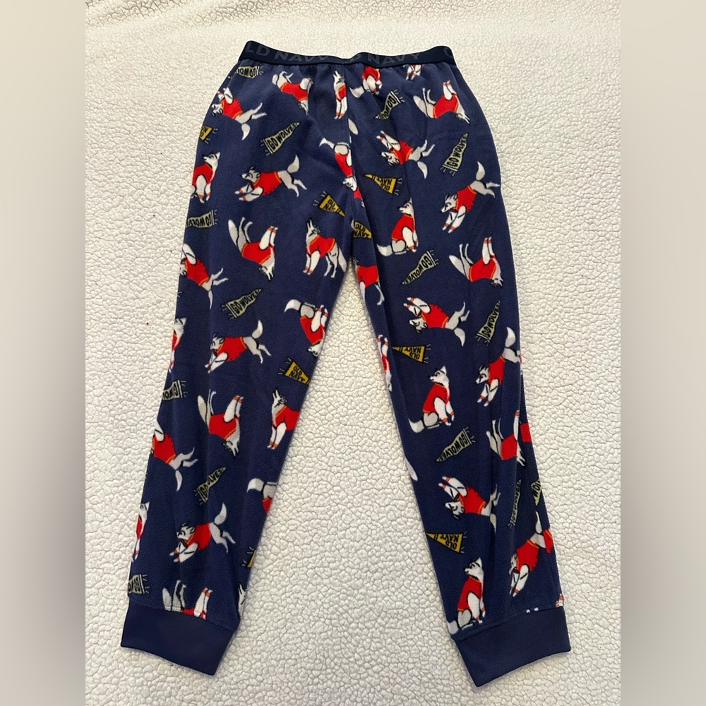 Old Navy boys size 8 fleece pajama pants with elastic waist